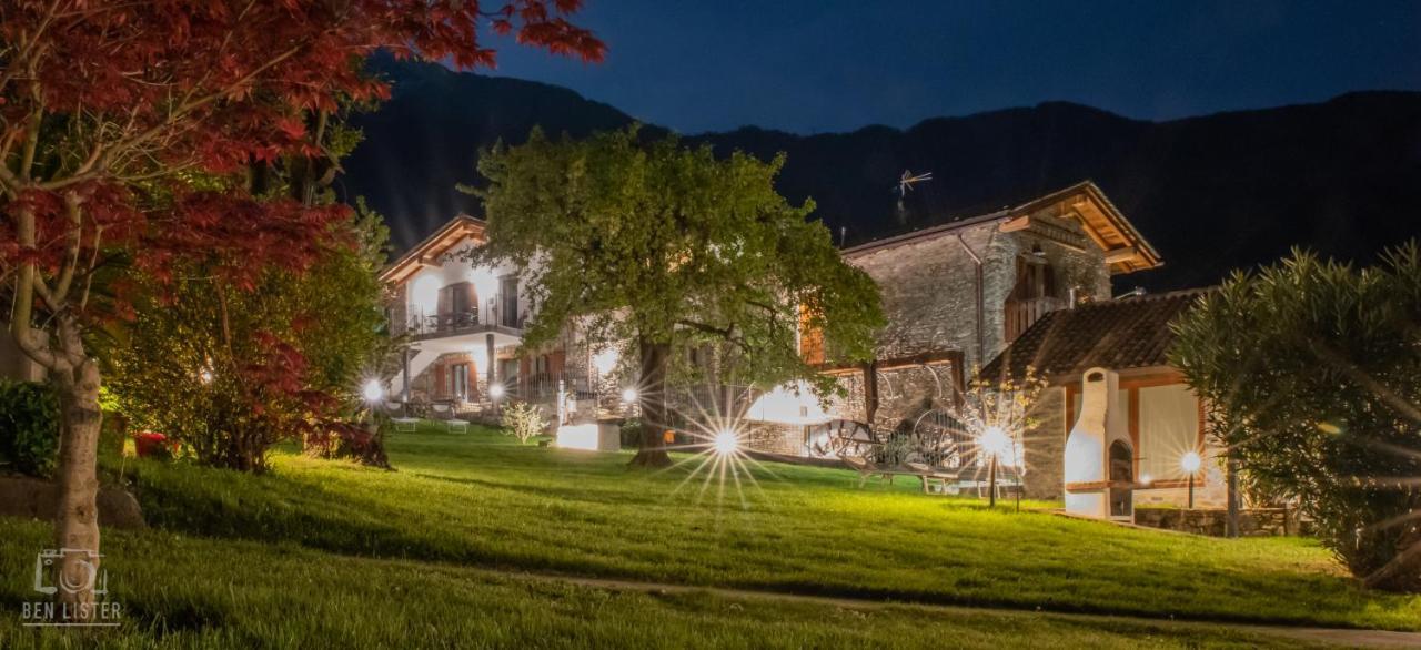 La Volta - Lake Como Heritage Home In Molino Maufet Watermill - Patio On The Garden Colico Luaran gambar